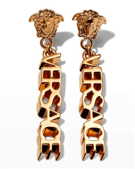 versace earring men|Men's Versace Jewelry & Watches .